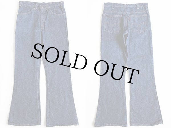 80s USA製 Levi'sリーバイス 646 デニムパンツ w33 L31☆ベルボトム