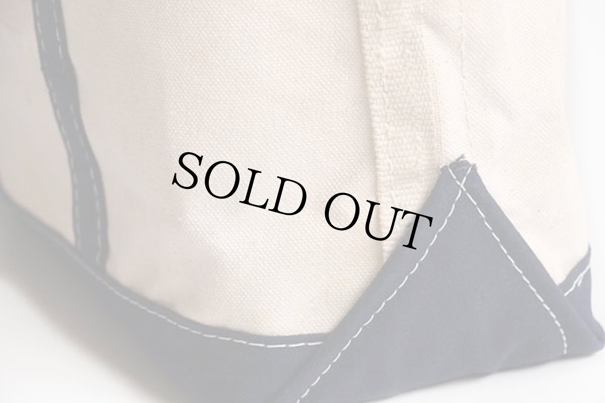 画像6: 90s L.L.Bean BOAT AND TOTE キャンバス トートバッグ 紺 M★ミディアム (6)