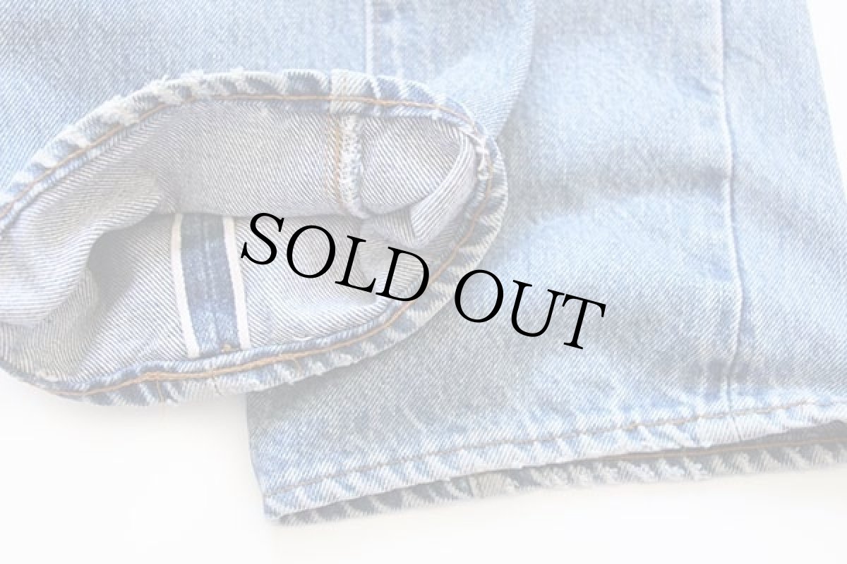 画像9: 80s USA製 Levi'sリーバイス 501 赤耳 デニムパンツ w30 (9)