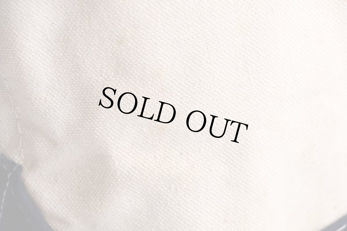 画像8: 90s L.L.Bean BOAT AND TOTE キャンバス トートバッグ 紺 M★ミディアム (8)