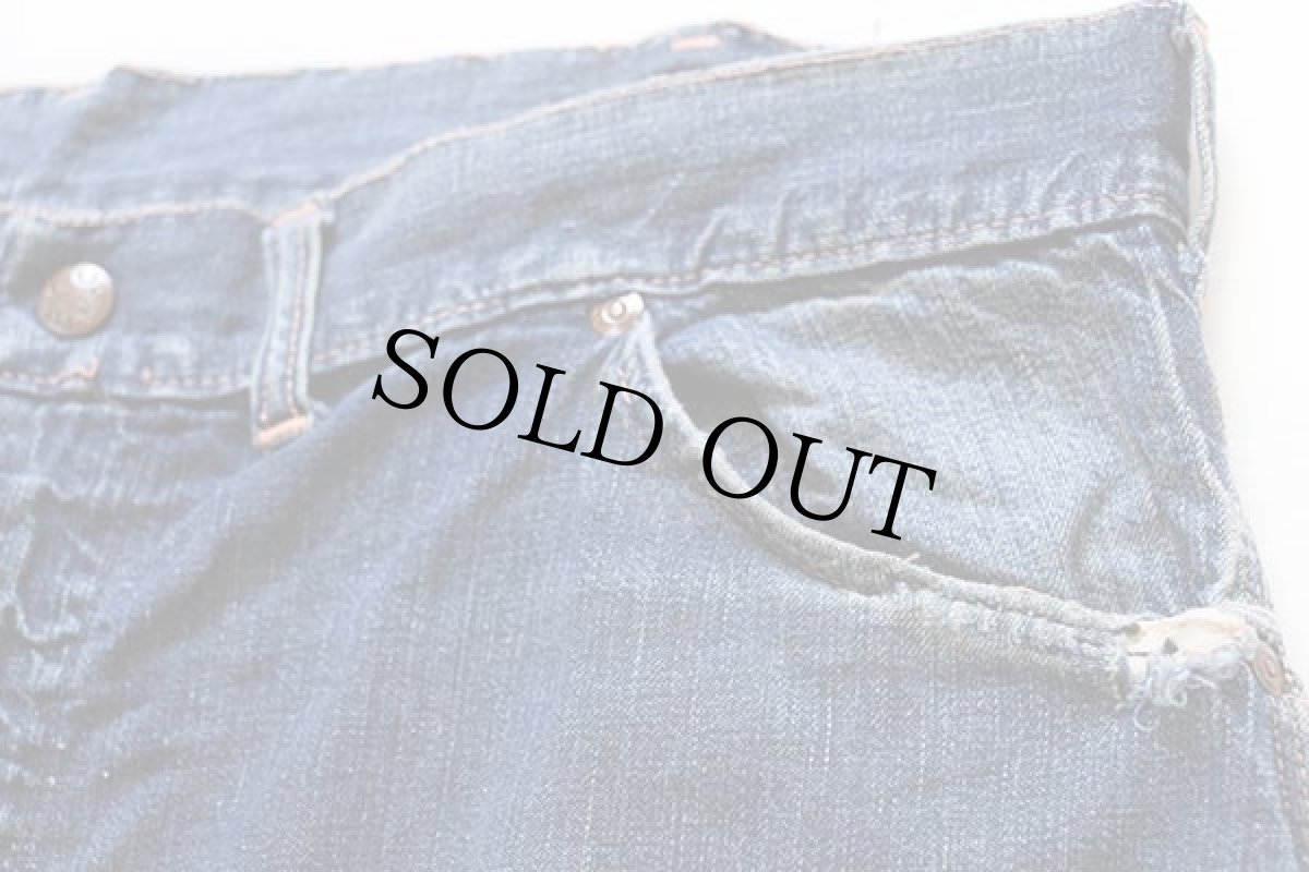 画像8: 60s BIGMACビッグマック インディゴ デニム ペインターパンツ w36 (8)