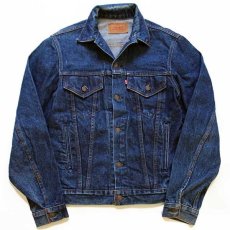 画像1: 80s USA製 Levi'sリーバイス 71506 デニムジャケット 4ポケット 38L (1)