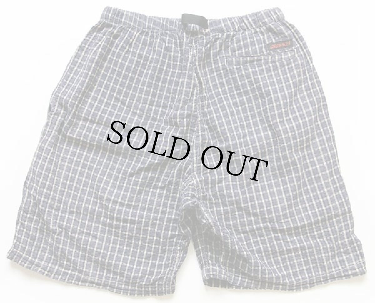 画像2: 90s USA製 GRAMICCIグラミチ チェック コットン シアサッカー クライミングショーツ M★A ショートパンツ (2)
