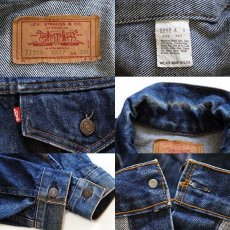 画像4: 80s USA製 Levi'sリーバイス 71506 デニムジャケット 4ポケット 38L (4)