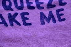 画像4: 80s USA製 POKE ME! SQUEEZE ME! TAKE ME HOME! ドゥボーイ ポッピンフレッシュ ノースリーブ Tシャツ ピンクパープル S (4)