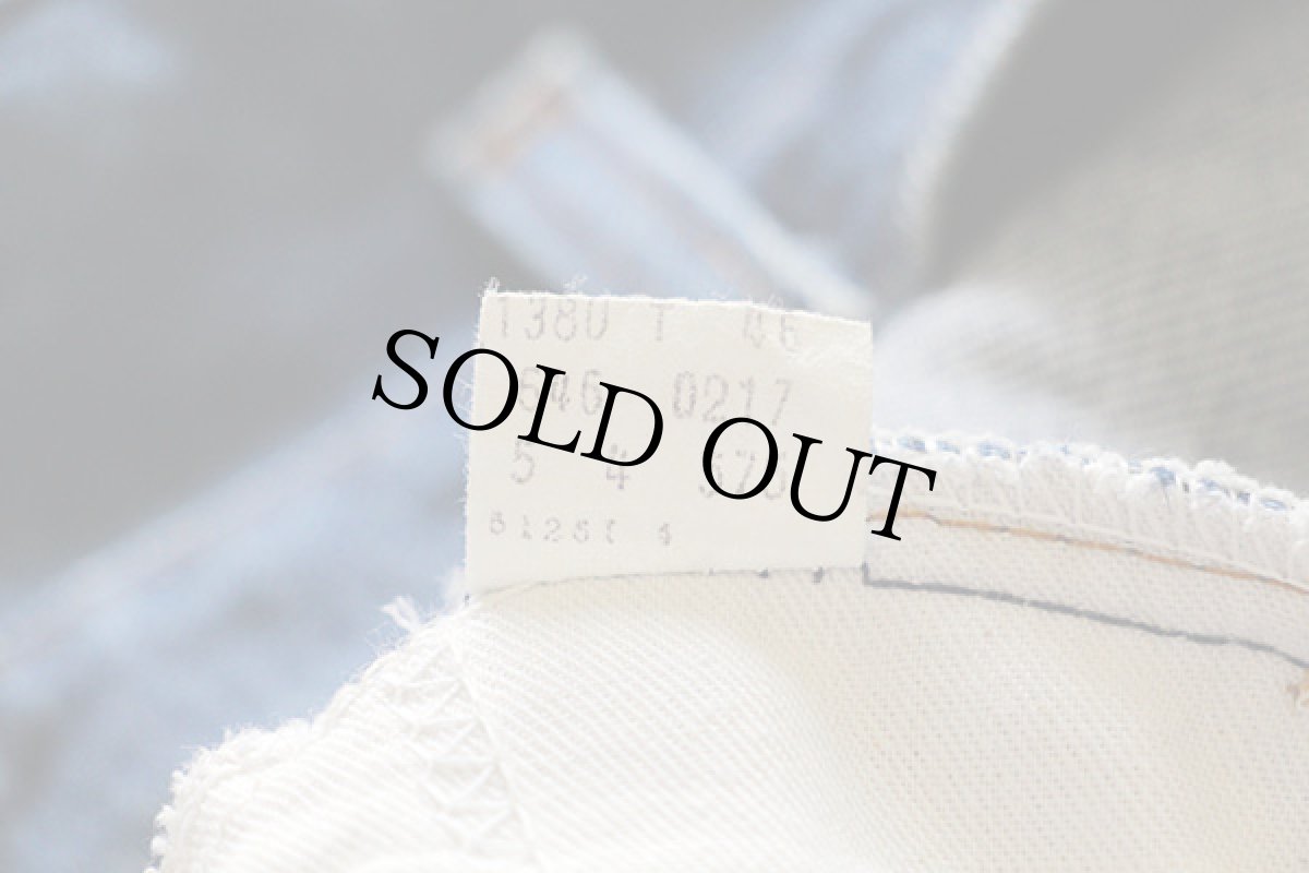 画像7: 80s USA製 Levi'sリーバイス 646 デニムパンツ w31★ベルボトム (7)