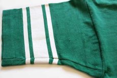 画像6: 70s USA製 Championチャンピオン Shamrock Bar 四つ葉クローバー コットン フットボールTシャツ 緑 M (6)