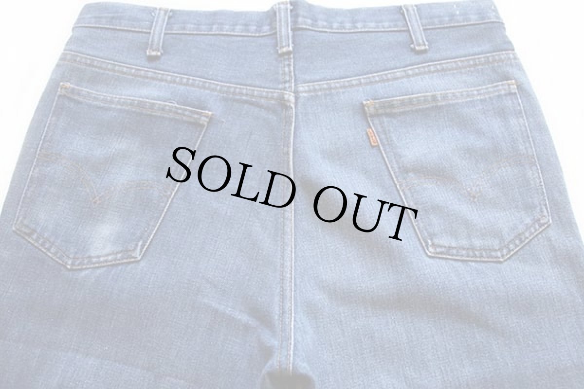 画像5: 70s USA製 Levi'sリーバイス 646 デニムパンツ w38 L30★ベルボトム (5)