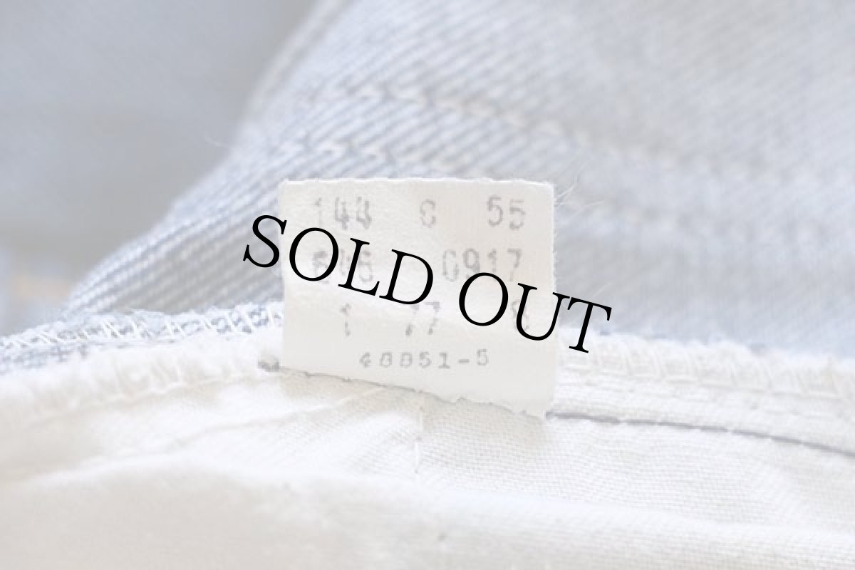 画像7: 70s USA製 Levi'sリーバイス 646 デニムパンツ w38 L30★ベルボトム (7)