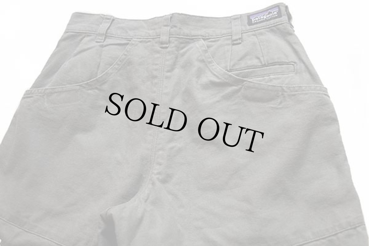 画像3: 00s patagoniaパタゴニア オーガニックコットン スタンドアップ ショーツ グレー w28★ショートパンツ (3)
