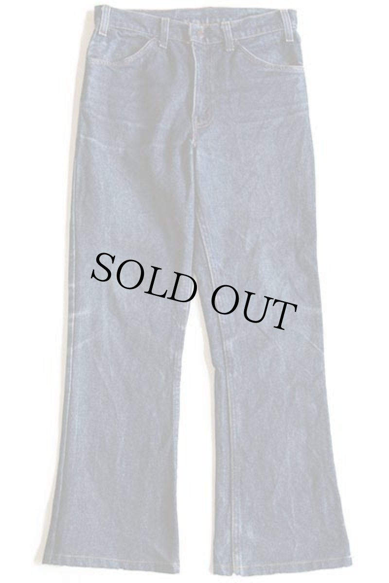 画像2: 80s USA製 Levi'sリーバイス 646 デニムパンツ w31★ベルボトム (2)