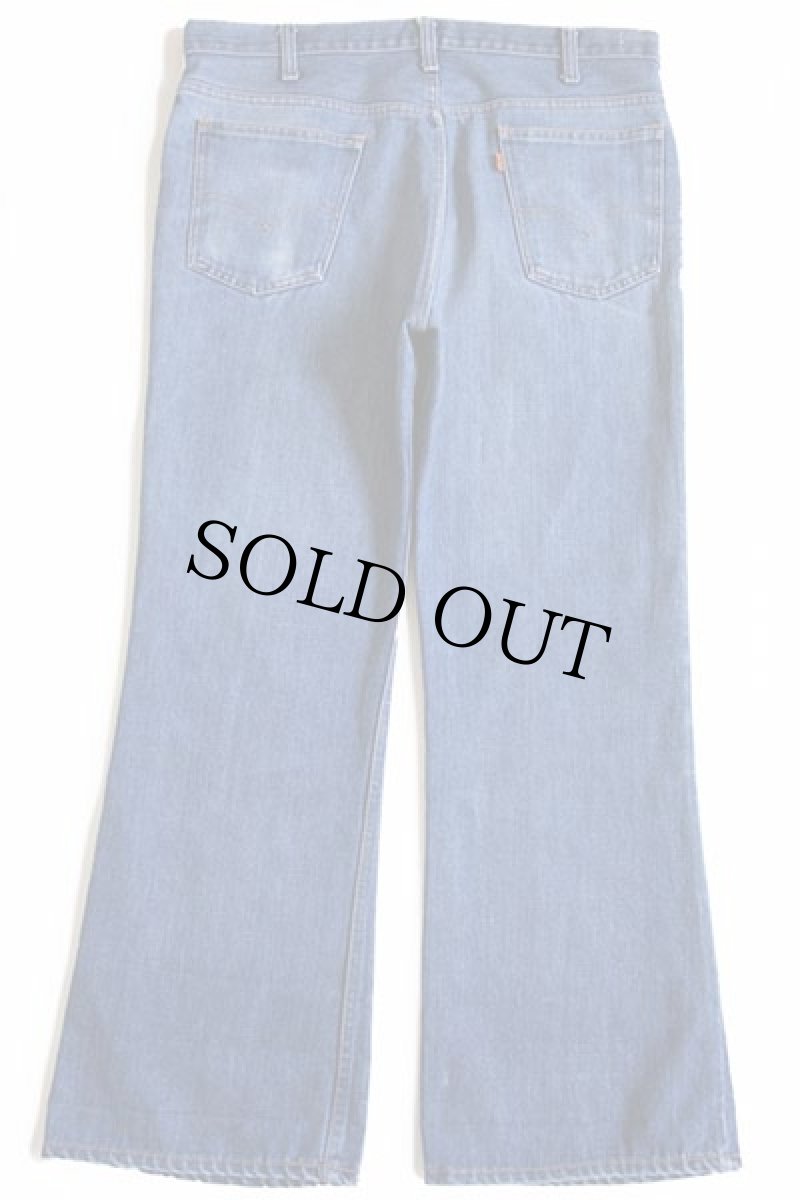 画像3: 70s USA製 Levi'sリーバイス 646 デニムパンツ w38 L30★ベルボトム (3)