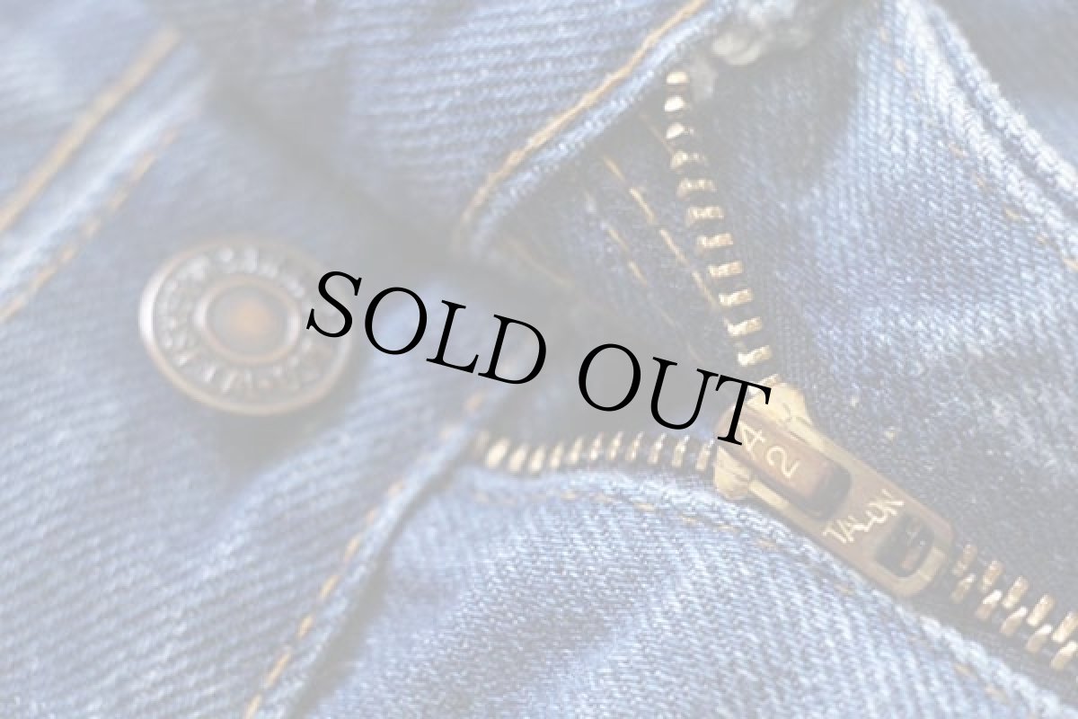 画像8: 70s USA製 Levi'sリーバイス 646 デニムパンツ w38 L30★ベルボトム (8)