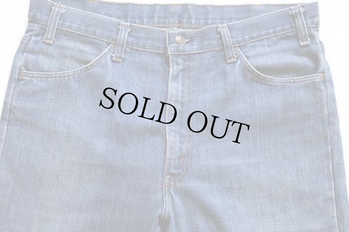 画像4: 70s USA製 Levi'sリーバイス 646 デニムパンツ w38 L30★ベルボトム (4)