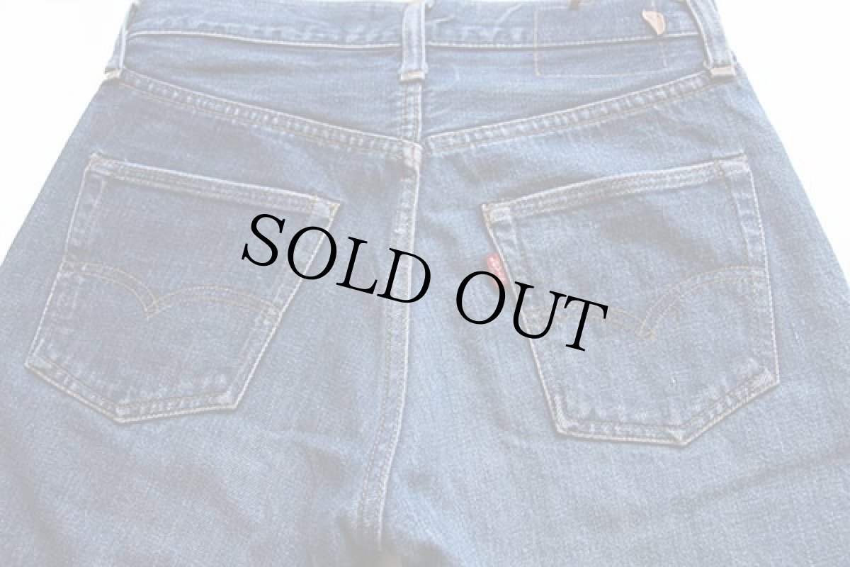 画像5: 70s USA製 Levi'sリーバイス 501 シングル 66前期 デニムパンツ w28 (5)