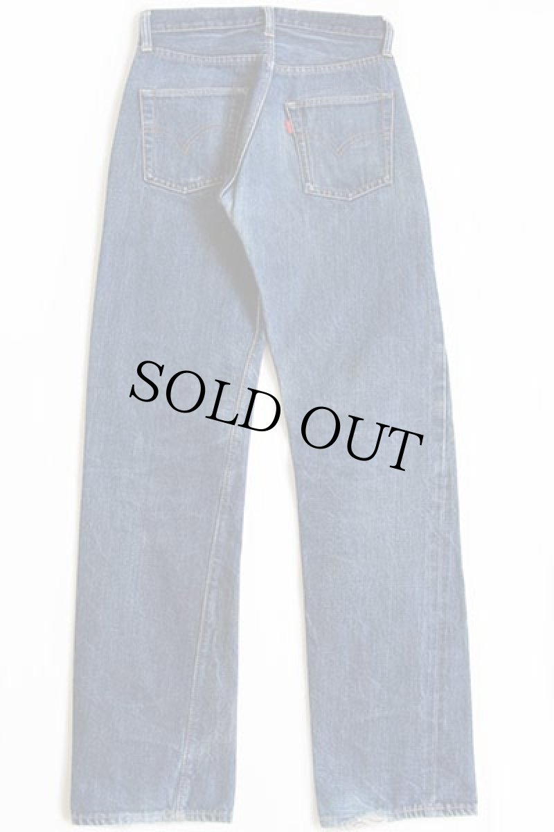 画像3: 70s USA製 Levi'sリーバイス 501 シングル 66前期 デニムパンツ w28 (3)