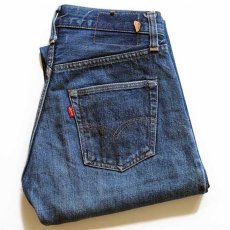 画像1: 70s USA製 Levi'sリーバイス 501 シングル 66前期 デニムパンツ w28 (1)