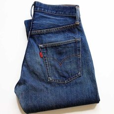 画像1: 70s USA製 Levi'sリーバイス 501 シングル 66前期 デニムパンツ w28 (1)