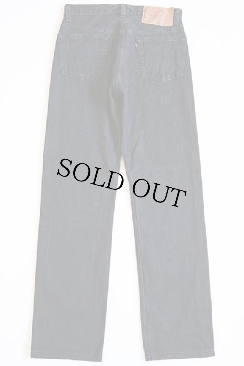 画像3: 90s USA製 Levi'sリーバイス 501 ブラック デニムパンツ w29 (3)