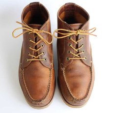 画像3: USA製 REDWINGレッドウイング 9146 WABASHA CHUKKAワバシャ チャッカ モカシンブーツ 茶 9E (3)