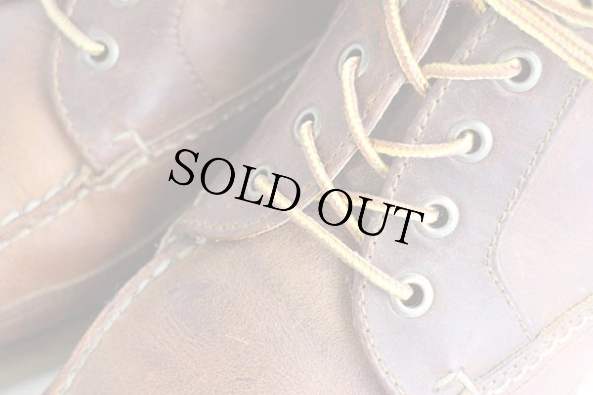 画像6: USA製 REDWINGレッドウイング 9146 WABASHA CHUKKAワバシャ チャッカ モカシンブーツ 茶 9E (6)