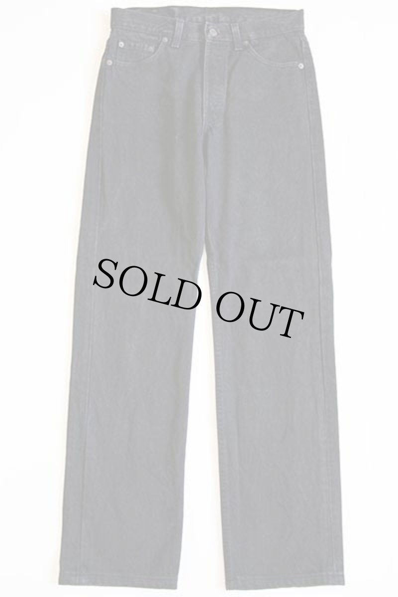 画像2: 90s USA製 Levi'sリーバイス 501 ブラック デニムパンツ w29 (2)