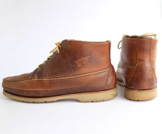 画像2: USA製 REDWINGレッドウイング 9146 WABASHA CHUKKAワバシャ チャッカ モカシンブーツ 茶 9E (2)