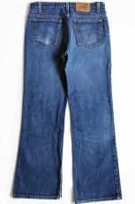 画像3: 90s USA製 Levi'sリーバイス 517 デニムパンツ w34 L29★ブーツカット (3)