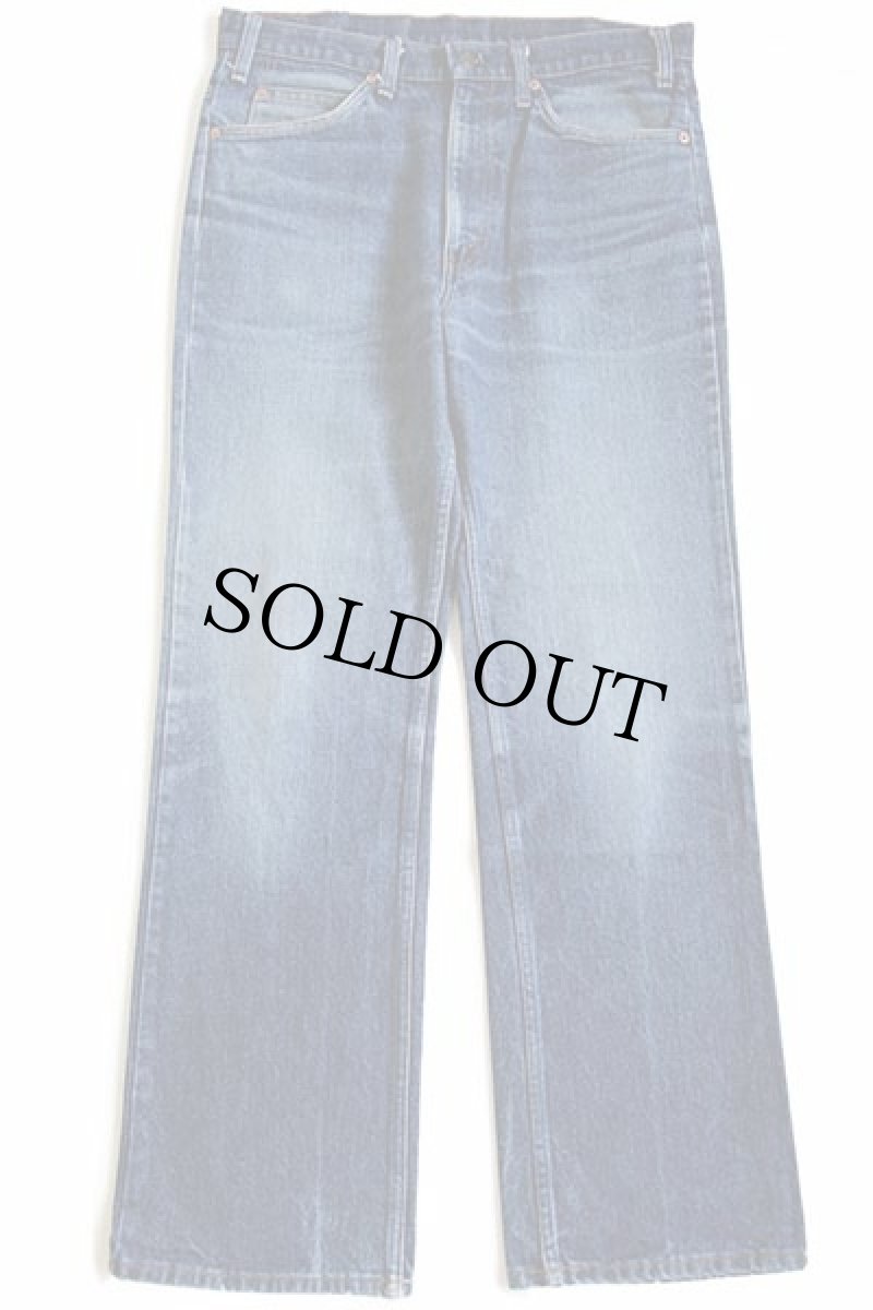 画像2: 80s USA製 Levi'sリーバイス 517 デニムパンツ w34 L31★ブーツカット (2)