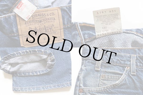 90s USA製 Levi'sリーバイス 517 デニムパンツ w34 L29☆ブーツカット