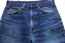 画像4: 80s USA製 Levi'sリーバイス 517 デニムパンツ w34 L31★ブーツカット (4)