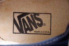 画像7: 90s USA製 VANSバンズ AUTHENTICオーセンティック 紺★スニーカー (7)