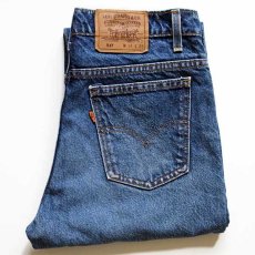 画像1: 90s USA製 Levi'sリーバイス 517 デニムパンツ w34 L29★ブーツカット (1)