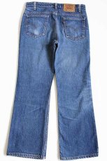 画像3: 90s USA製 Levi'sリーバイス 517 デニムパンツ w34 L29★ブーツカット (3)