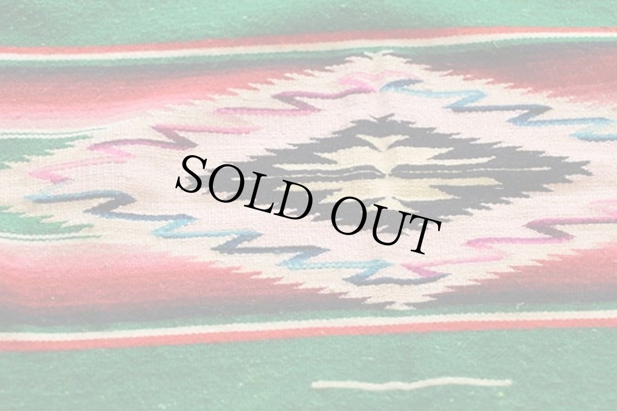 画像3: ビンテージ メキシカン ラグ サラペ (3)