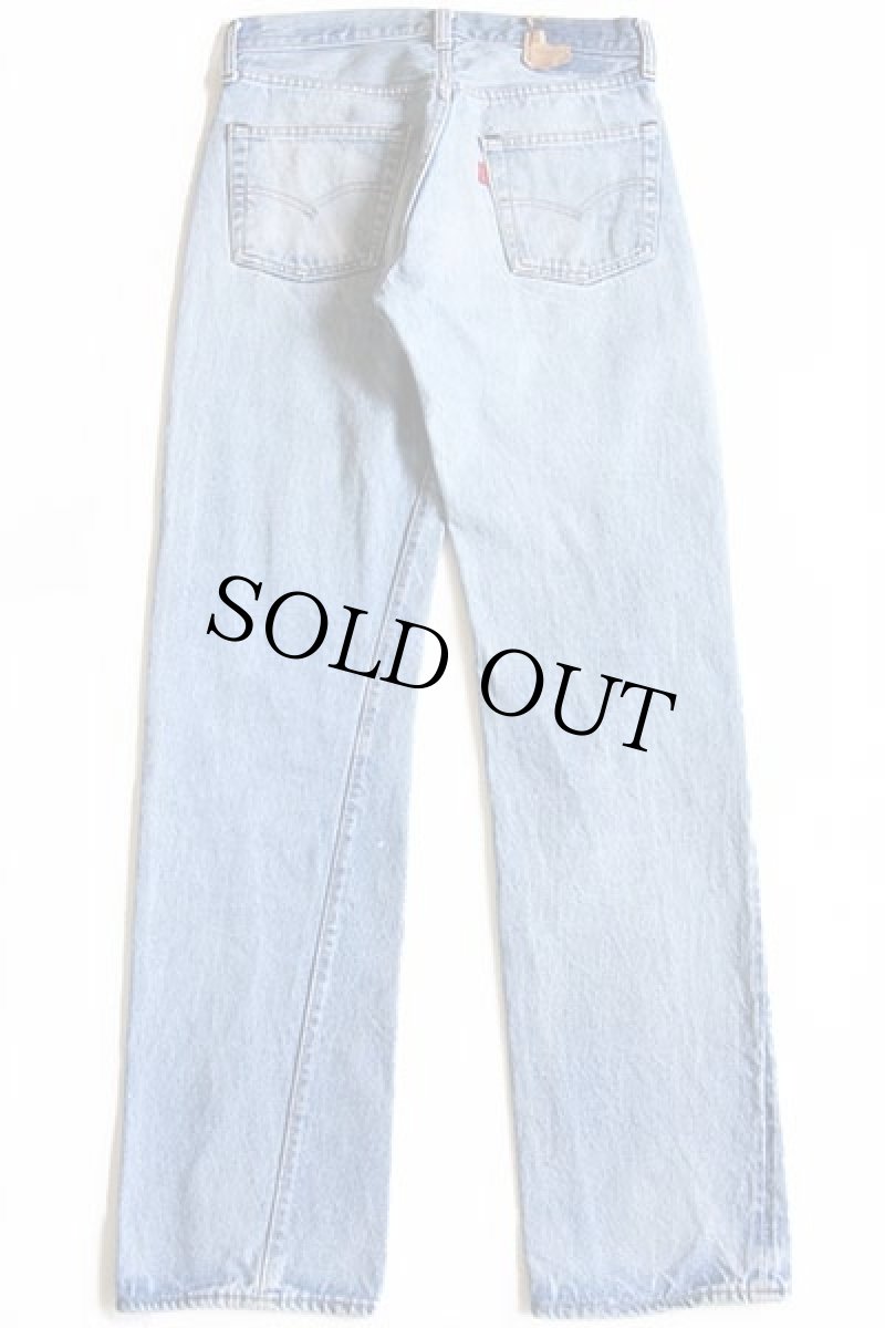 画像3: 80s USA製 Levi'sリーバイス 501 赤耳 デニムパンツ w30 (3)