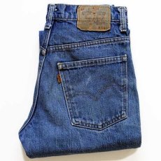 画像1: 80s USA製 Levi'sリーバイス 517 デニムパンツ w30 L32★ブーツカット (1)