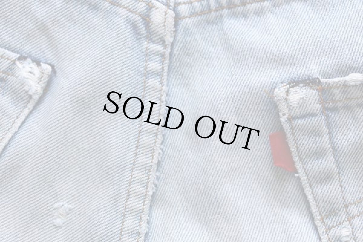 画像7: 80s USA製 Levi'sリーバイス 501 赤耳 デニムパンツ w32 (7)