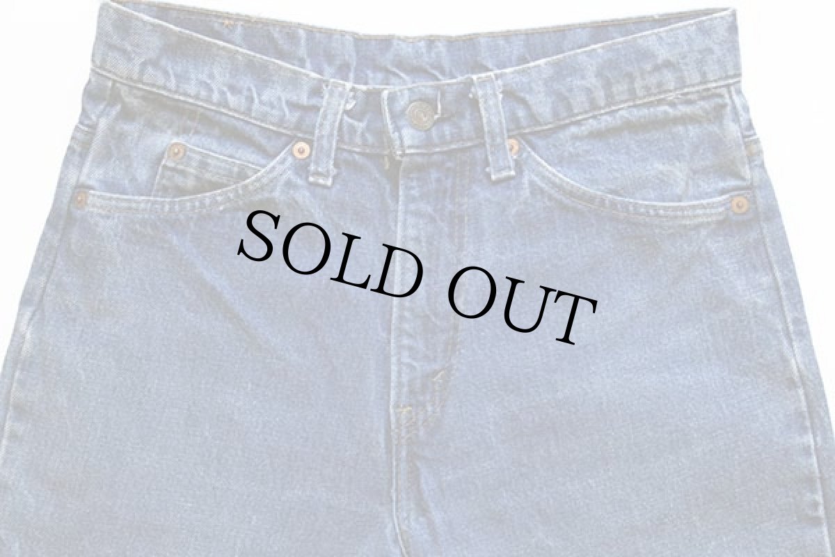 画像4: 80s USA製 Levi'sリーバイス 517 デニムパンツ w30 L32★ブーツカット (4)