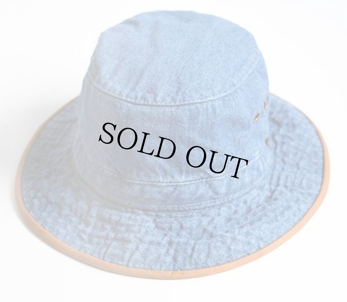 画像2: 80s USA製 STETSONステットソン デニムハット L (2)