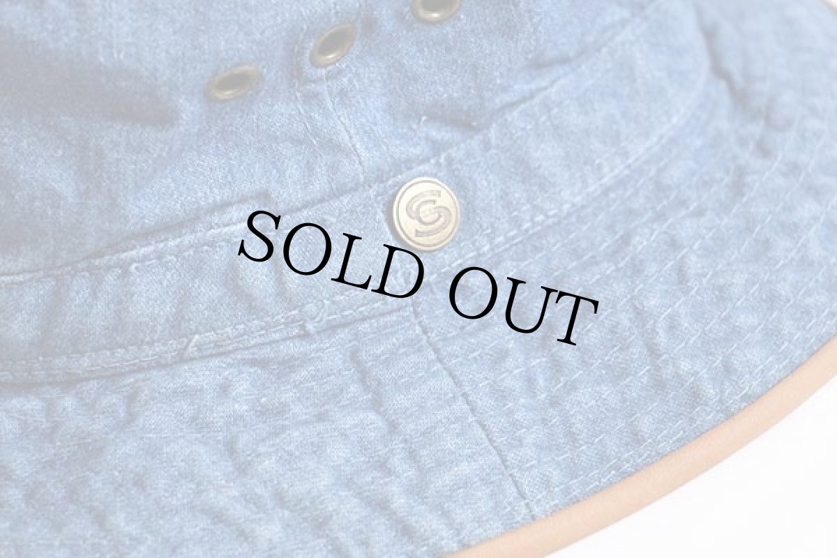 画像4: 80s USA製 STETSONステットソン デニムハット L (4)