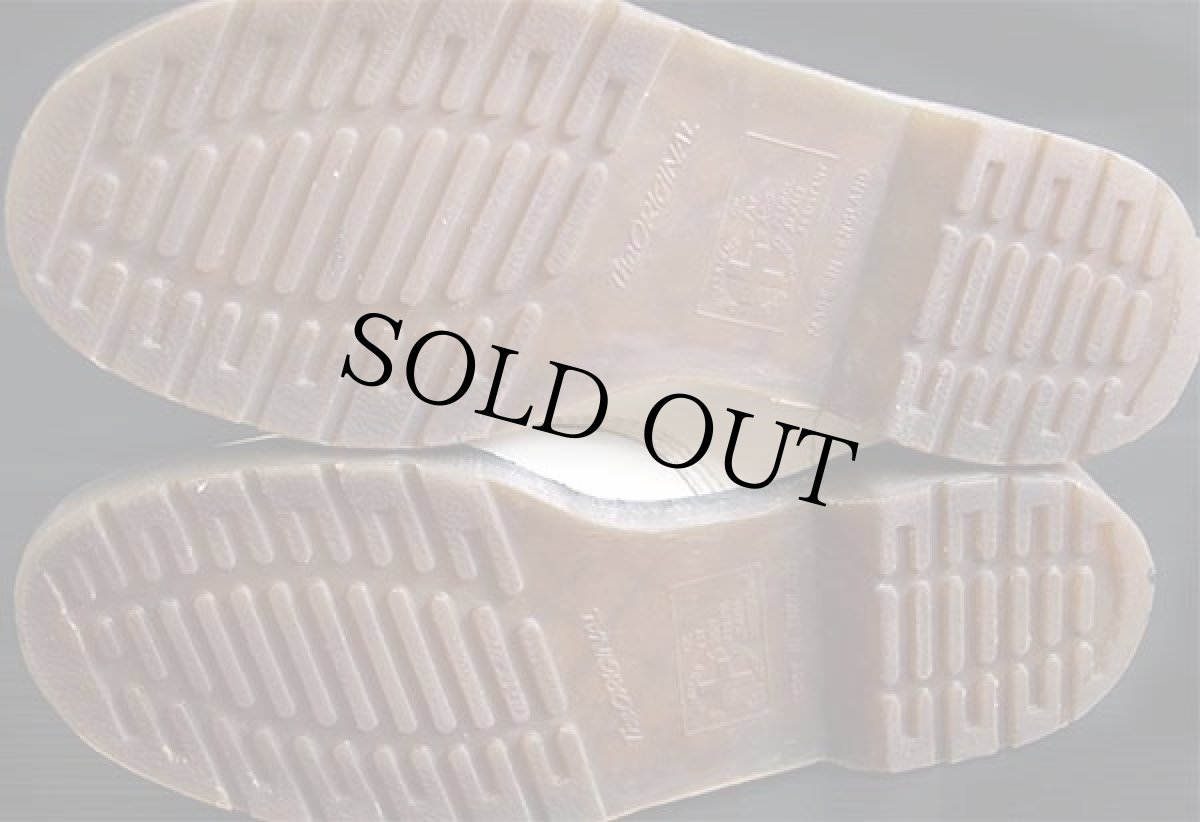 画像4: 英国製 DR.MARTENSドクターマーチン 10ホールブーツ 白 UK8 (4)