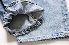 画像8: 80s USA製 Levi'sリーバイス 501 赤耳 ダメージ デニムパンツ w31 (8)