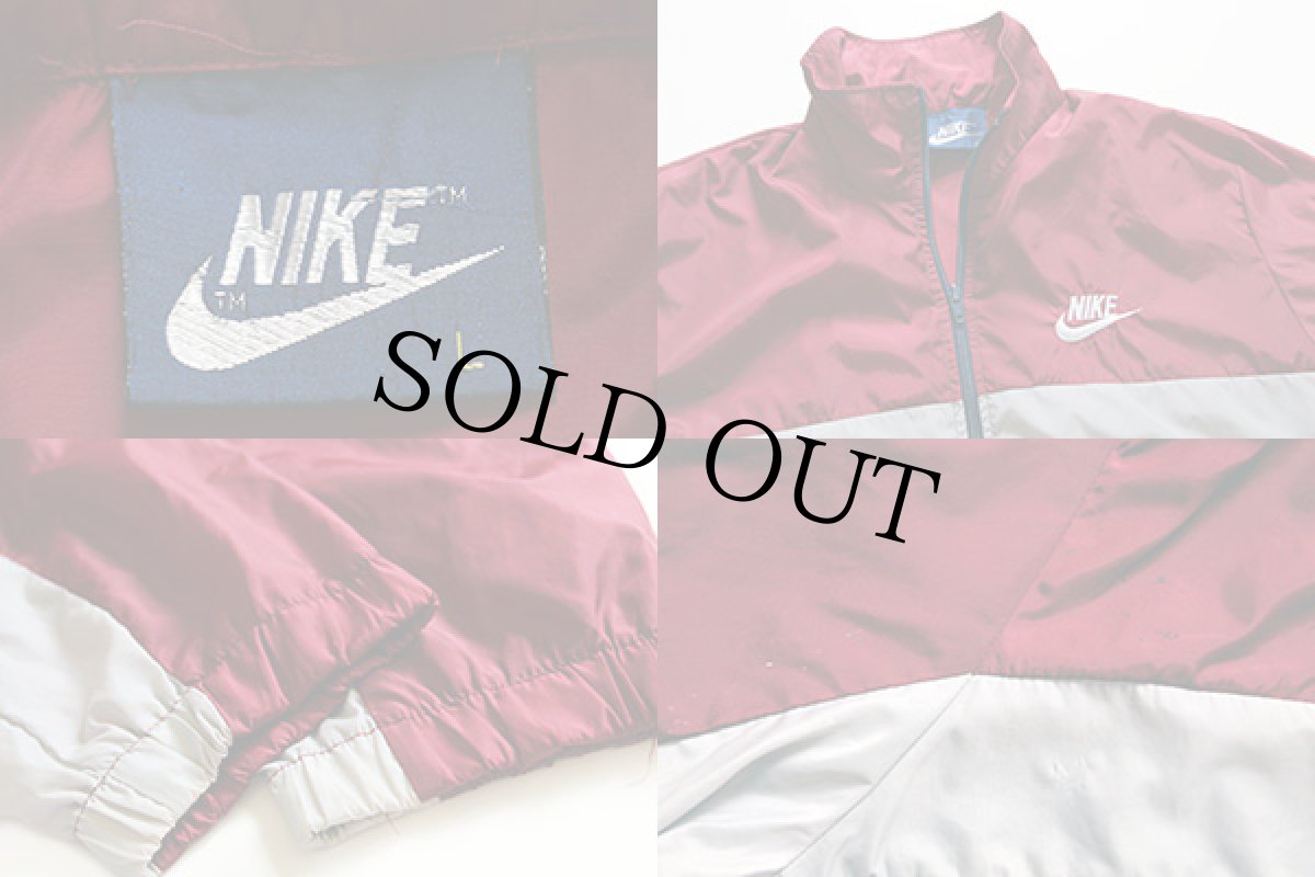 画像3: 80s NIKEナイキ マルチカラー 切り替え ナイロンジャケット L (3)