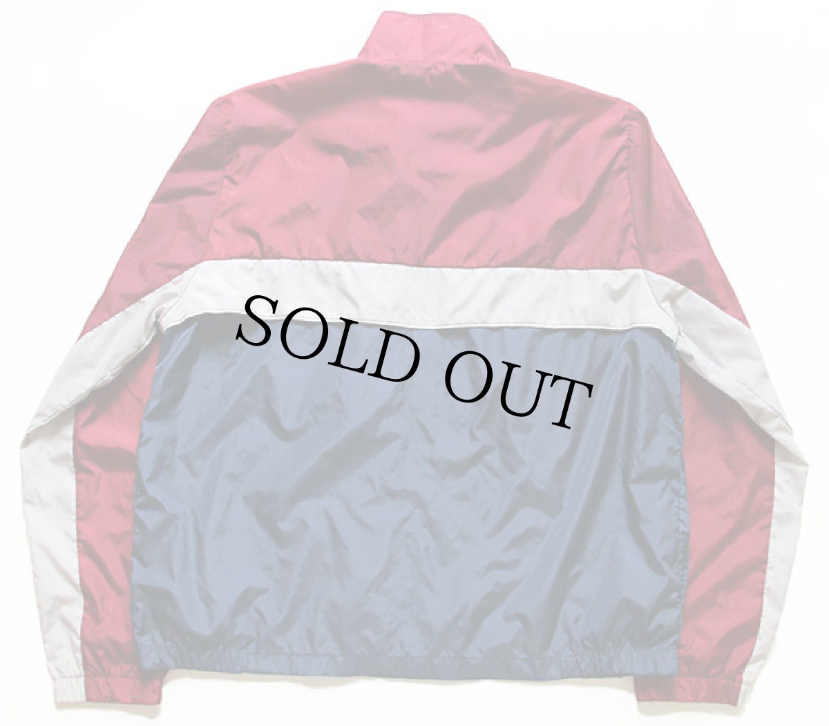 画像2: 80s NIKEナイキ マルチカラー 切り替え ナイロンジャケット L (2)