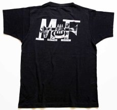 画像3: 80s USA製 MAYNARD FERGUSON メイナード ファーガソン 両面プリント ツアーTシャツ 黒 L (3)