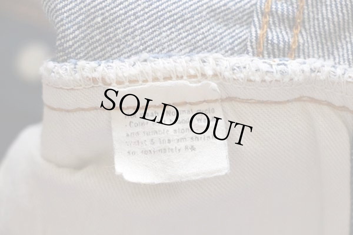 画像9: 70s USA製 Levi'sリーバイス 501 シングル 66前期 デニムパンツ w28 (9)