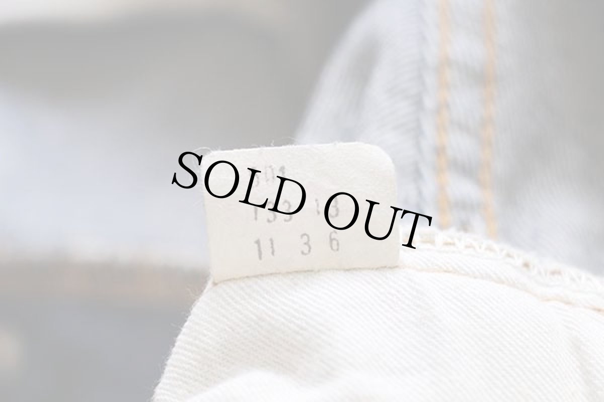 画像8: 70s USA製 Levi'sリーバイス 501 シングル 66前期 デニムパンツ w28 (8)