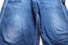 画像9: 50s PENNEY'S PAYDAY リメイク パッチワーク リペア インディゴ デニム ペインターパンツ w36 (9)