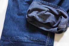 画像10: 50s PENNEY'S PAYDAY リメイク パッチワーク リペア インディゴ デニム ペインターパンツ w36 (10)